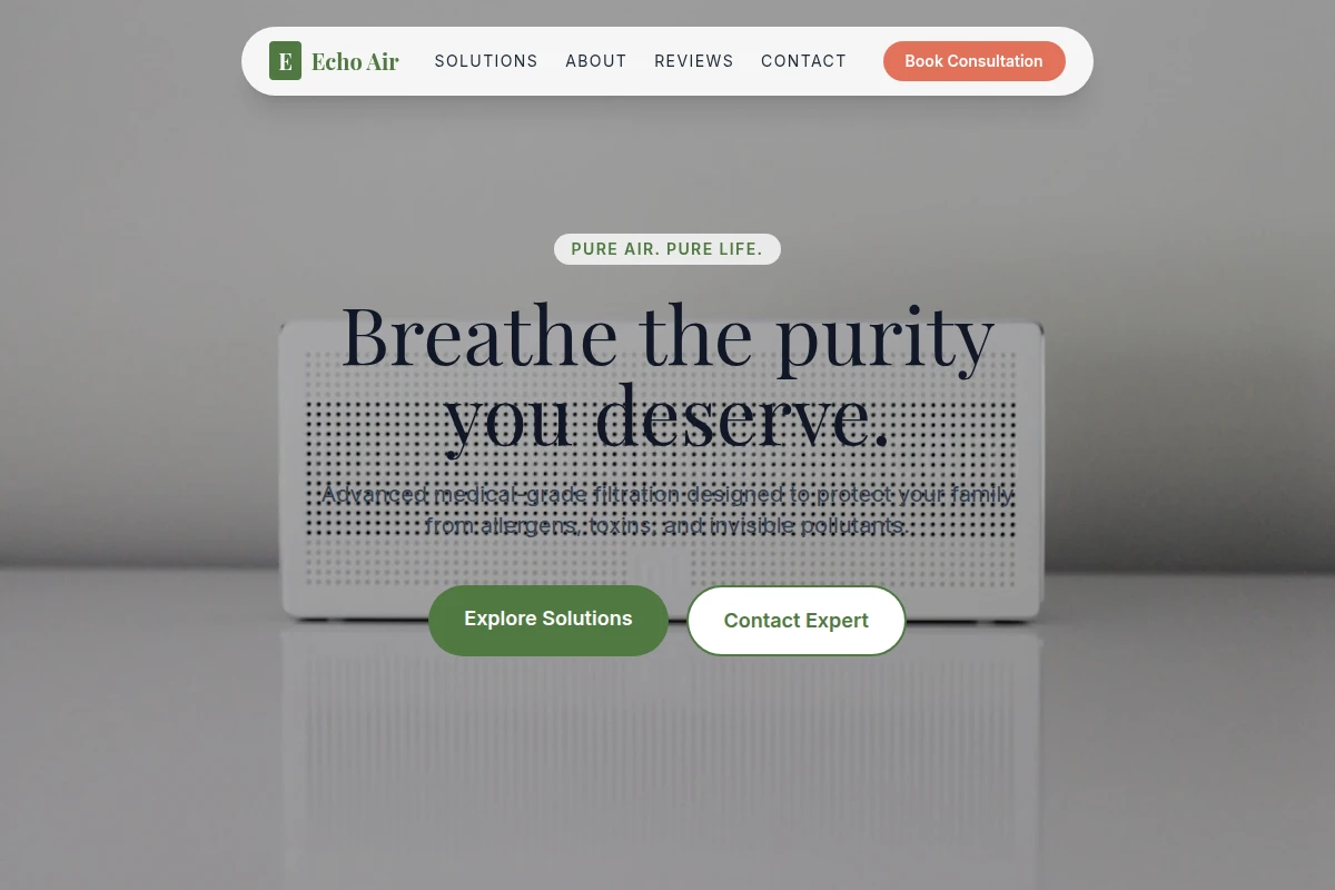 Echo Air Purifier