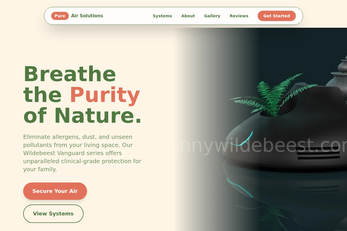 Pure Air Purifier