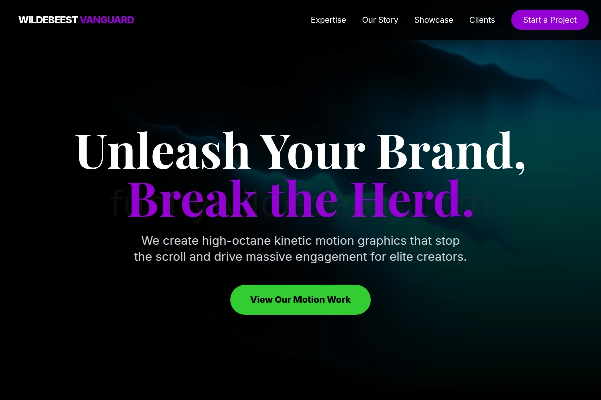 Kinetic Motion Graphics