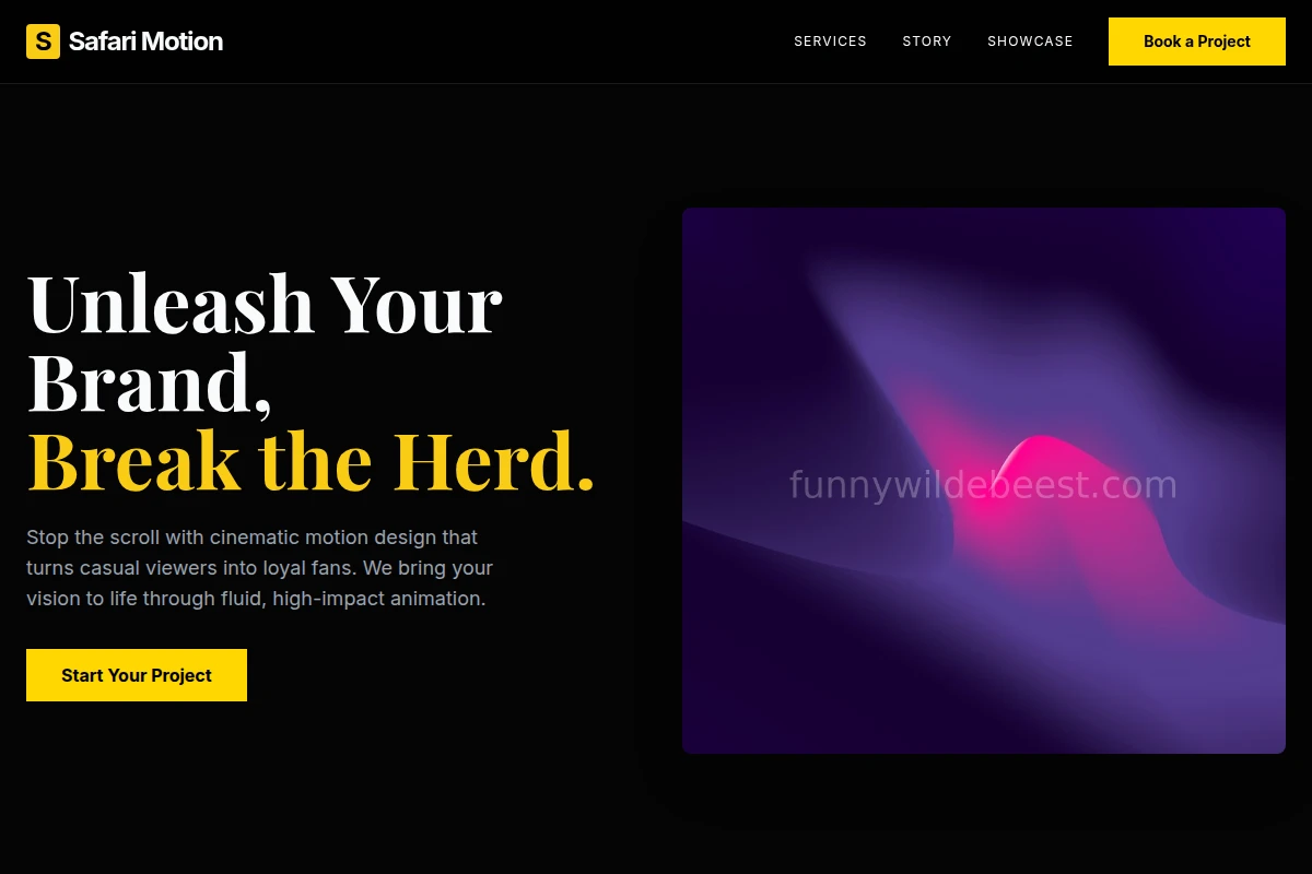 Safari Motion Graphics