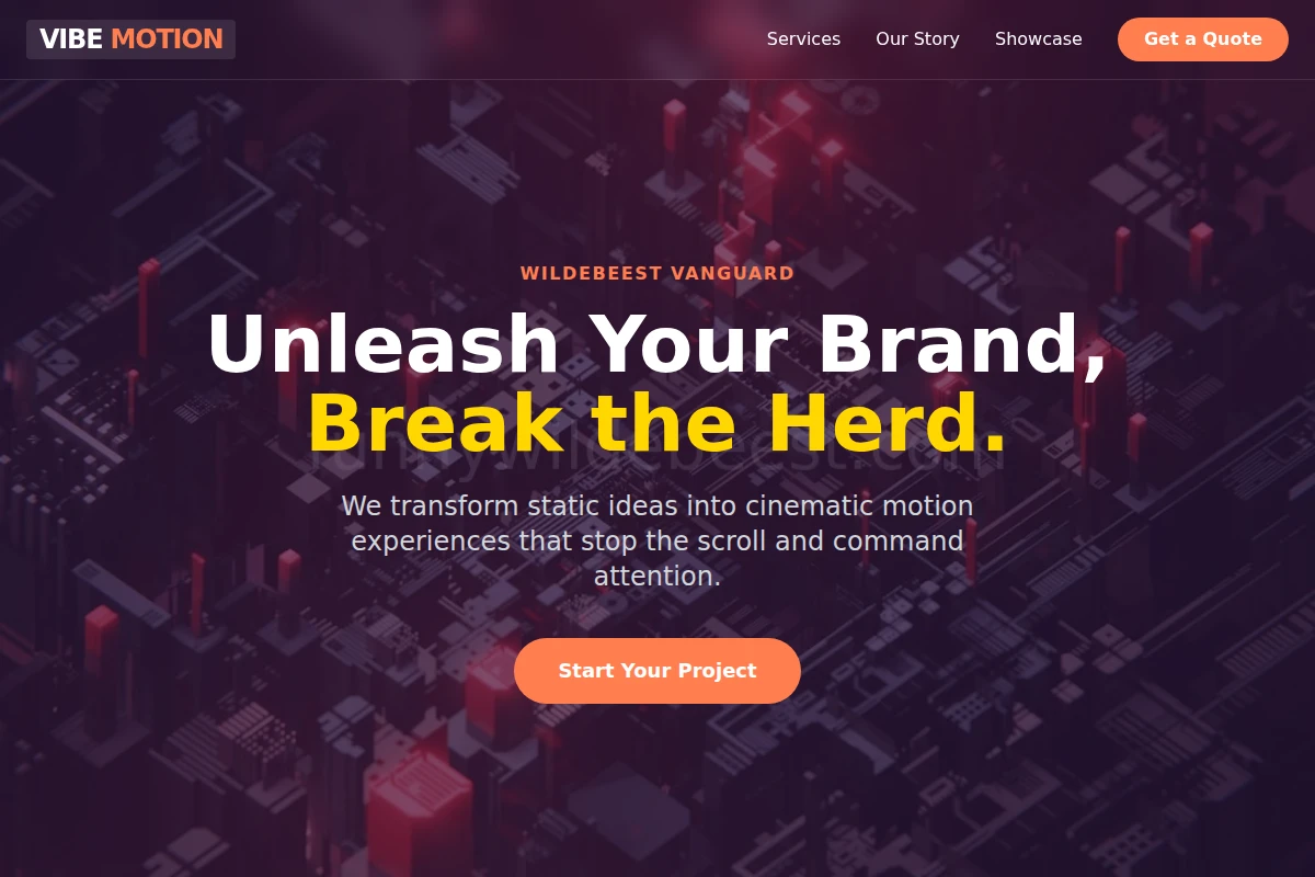 Vibe Motion Graphics